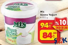 MİS SÜZME YOĞURT 900 G
